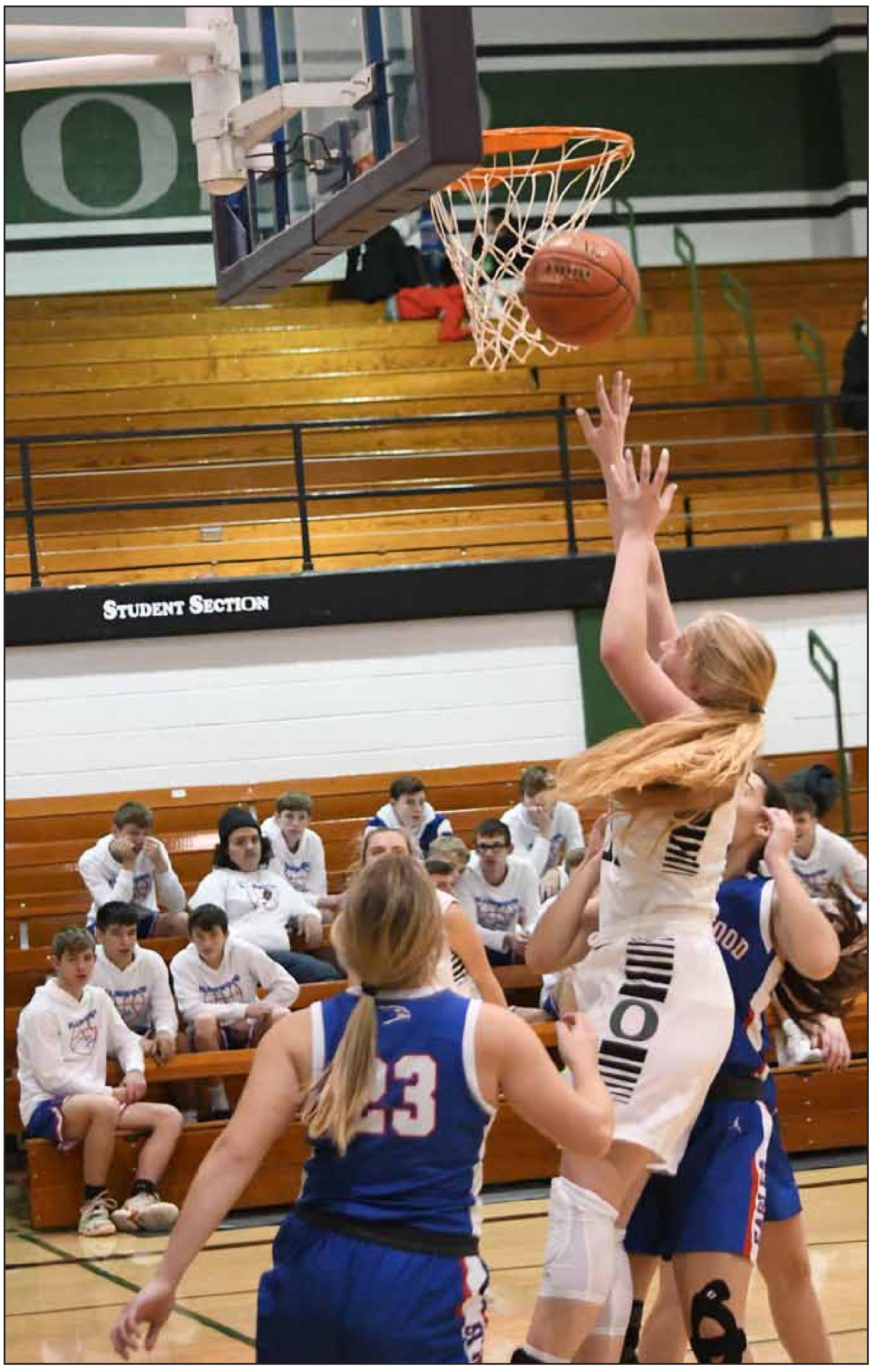 Central Plains basketball results mixed against the Ellinwood Eagles