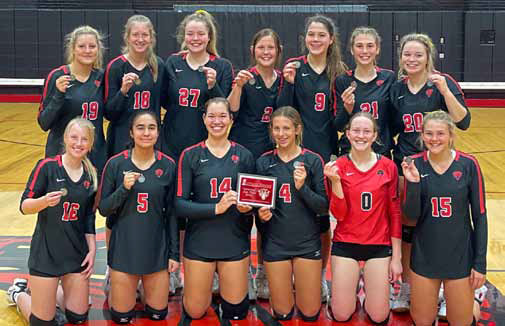 Bearcat Volleyball second at Invitational | Ellsworth County ...